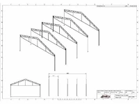 Staalconstructie 9.75 x 16.00 meter (156m2) - afbeelding 6 van  12