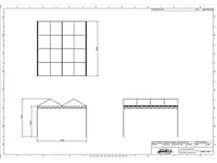 Staalconstructie carport overkapping 8 x 9 meter (72m2) - afbeelding 6 van  14