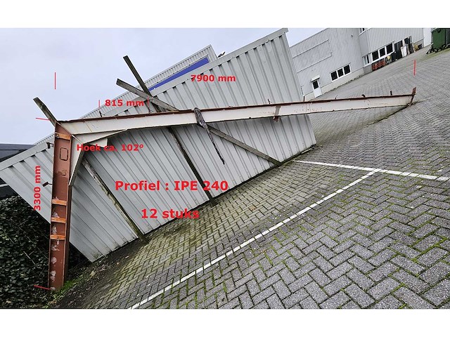 Staalconstructie ipe 240 - afbeelding 2 van  3