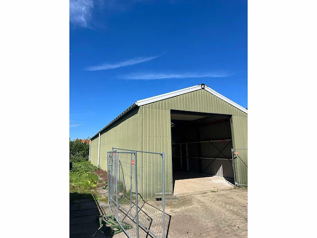 Staalconstructie / loods 7,00 x 25,00 mtr (175m2) - afbeelding 2 van  11