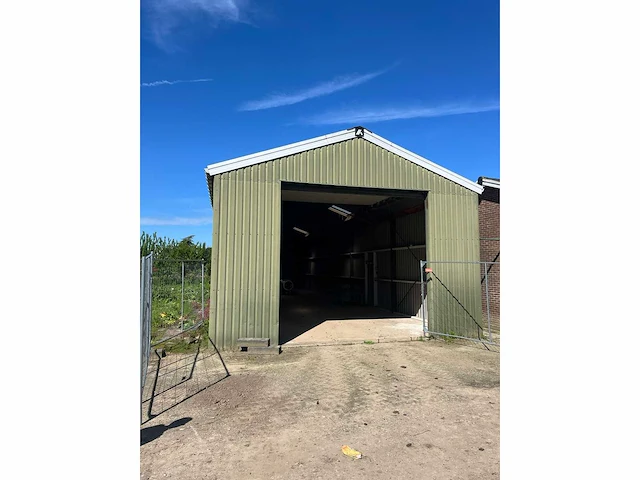 Staalconstructie / loods 7,00 x 25,00 mtr (175m2) - afbeelding 3 van  11