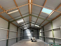 Staalconstructie / loods 7,00 x 25,00 mtr (175m2)