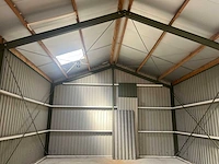 Staalconstructie / loods 7,00 x 25,00 mtr (175m2) - afbeelding 4 van  11