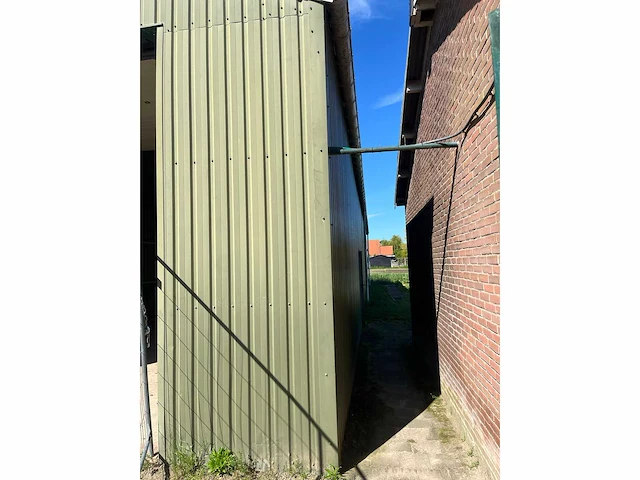 Staalconstructie / loods 7,00 x 25,00 mtr (175m2) - afbeelding 11 van  11