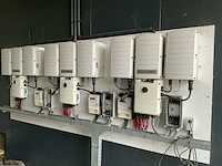 Staalconstructie met zonnepanelen installatie 16 x 80 mtr (1448m2) - afbeelding 39 van  49