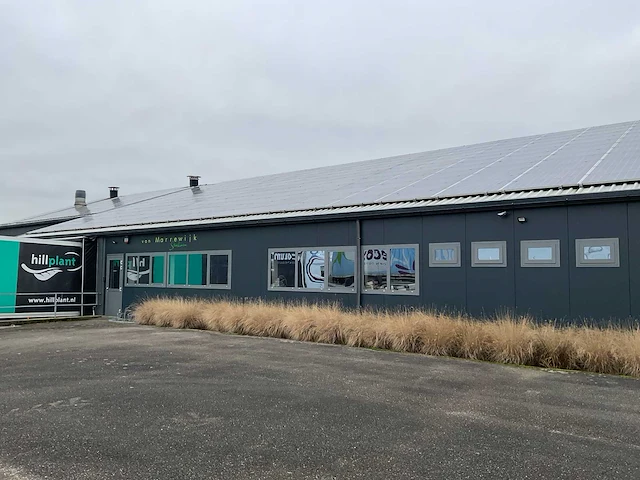 Staalconstructie met zonnepanelen installatie 16 x 80 mtr (1448m2) - afbeelding 46 van  49
