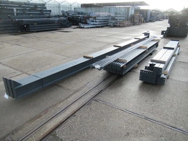 Staalconstructie platdak 10.11 x 20.00 meter (202m2) - afbeelding 1 van  15
