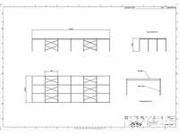 Staalconstructie platdak 11 x 36 meter (396m2) - afbeelding 9 van  17