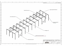 Staalconstructie platdak 12.20 x 50.00 meter (610m2) - afbeelding 10 van  16