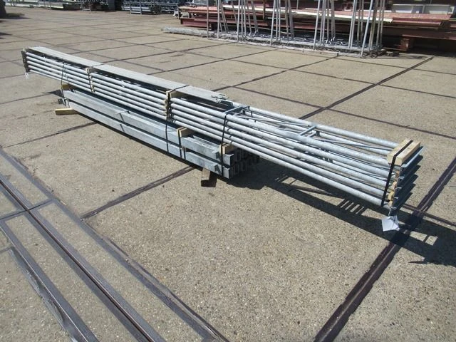 Staalconstructie platdak 6.40 x 16.00 meter (102m2) - afbeelding 2 van  9