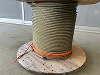 Staalkabel rhol 10mm op haspel - afbeelding 1 van  5