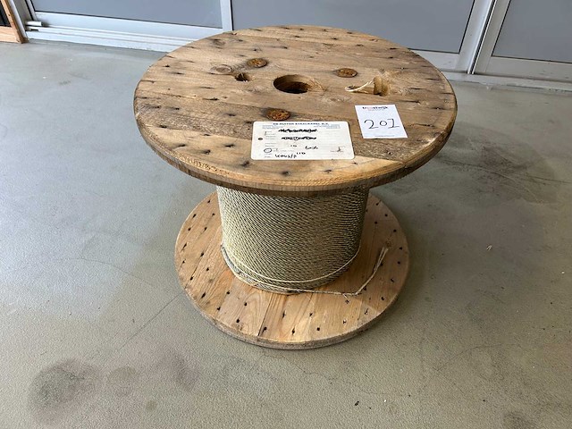 Staalkabel rhol 10mm op haspel - afbeelding 3 van  4