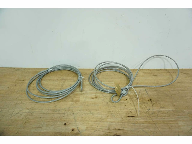 Staalkabel voor terrasslot (14x) - afbeelding 1 van  3