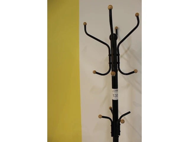 Staande kapstok met 12 posities en hoogte 181 cm. - afbeelding 3 van  3