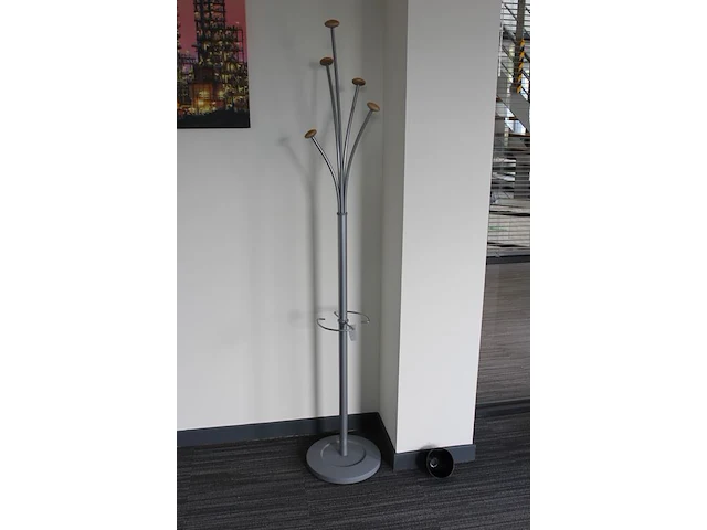 Staande kapstok met paraplu functie hoogte 180 cm - afbeelding 2 van  2