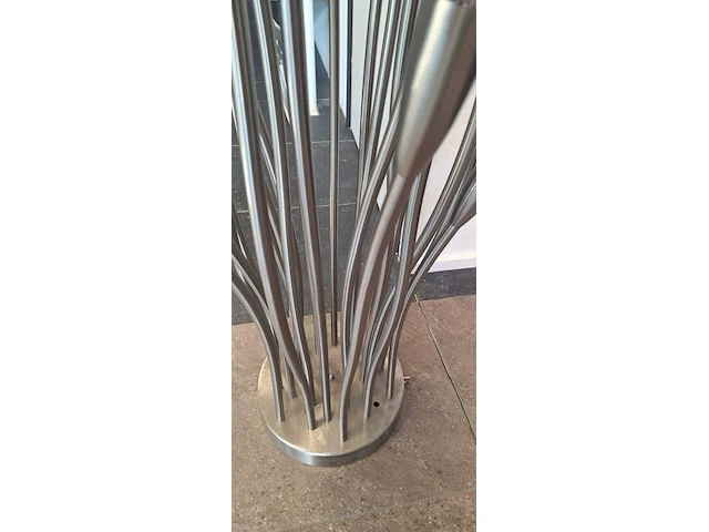 Staande lamp rvs - afbeelding 2 van  6