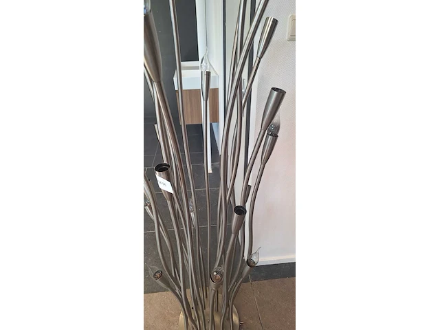 Staande lamp rvs - afbeelding 4 van  6