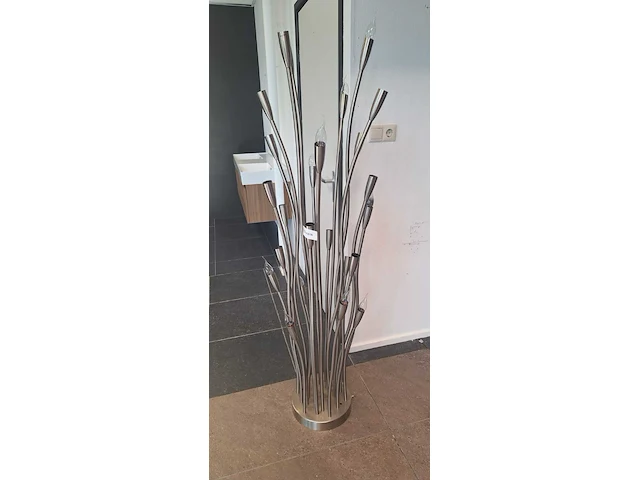 Staande lamp rvs - afbeelding 6 van  6