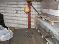 Staande schemerlamp. hoogte 145 cm - afbeelding 1 van  2