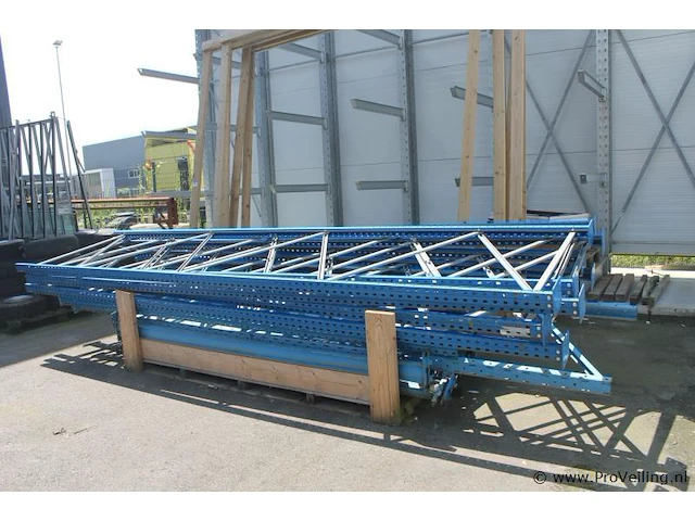 Staanders - 110x8x450 cm - 12 stuks - liggers - 260x23x5,5 cm - 26 stuks - afbeelding 1 van  6