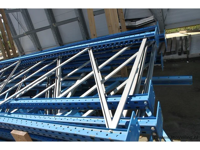 Staanders - 110x8x450 cm - 12 stuks - liggers - 260x23x5,5 cm - 26 stuks - afbeelding 2 van  6