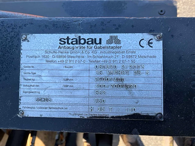 Stabau s5 vschgt 25 s schaarreach - afbeelding 6 van  7