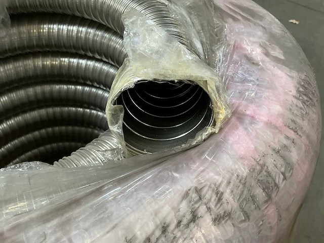 Stabile rvs rookgasafvoerkanaal dubbelwandig 60mm (2x) - afbeelding 4 van  6