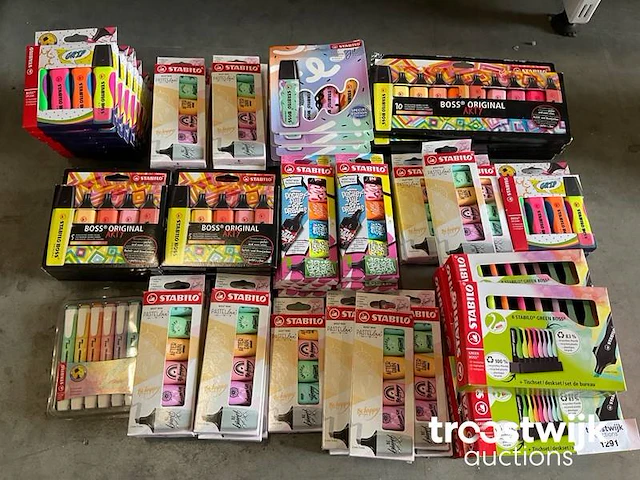 Stabilo highligters 67 stuks - afbeelding 1 van  1