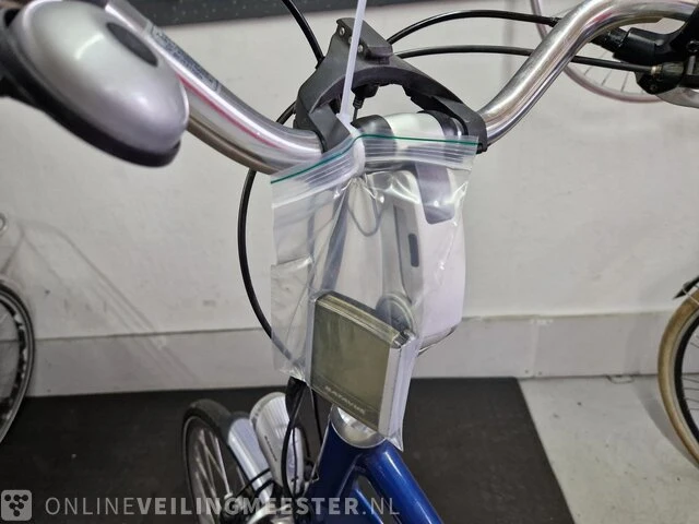 Staccato e-bike/ elektrische fiets batavus, blauw - afbeelding 2 van  14