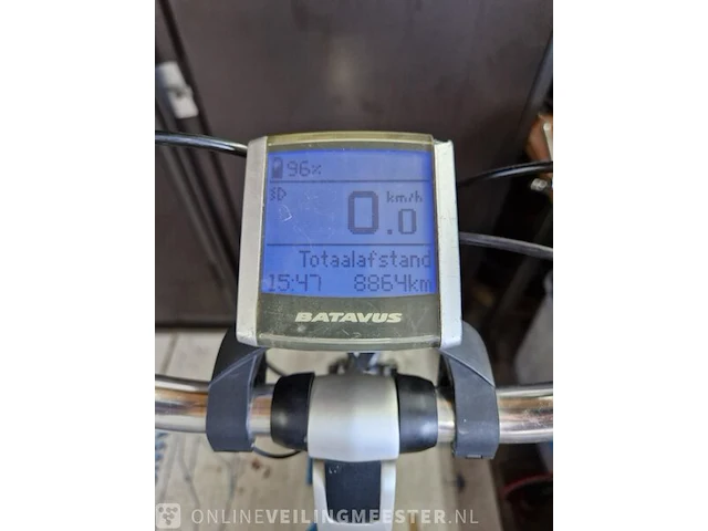 Staccato e-bike/ elektrische fiets batavus, blauw - afbeelding 5 van  14