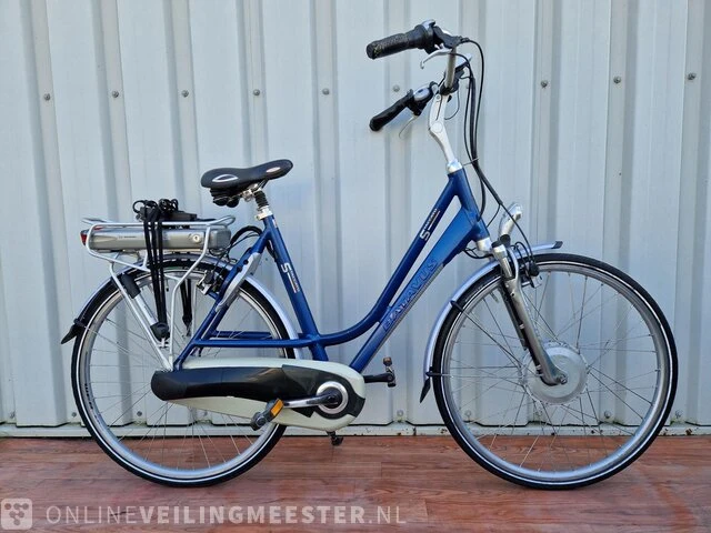 Staccato e-bike/ elektrische fiets batavus, blauw - afbeelding 1 van  14