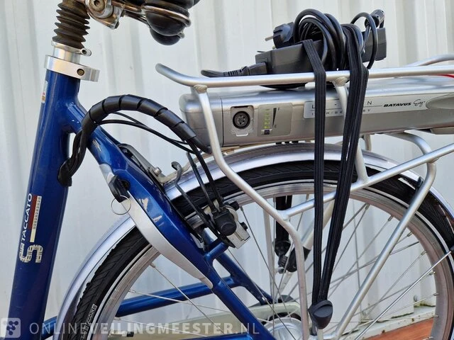 Staccato e-bike/ elektrische fiets batavus, blauw - afbeelding 13 van  14