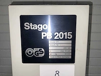 Stago - pb 2015 371 - papierboormachine - afbeelding 4 van  5