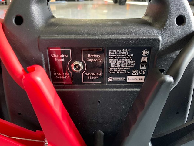 Stahgruppe sg2400 startbooster - afbeelding 6 van  6