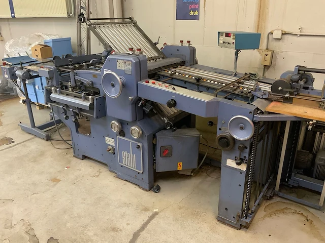 Stahl - k 52-4 ktl - vouwmachine - afbeelding 3 van  8