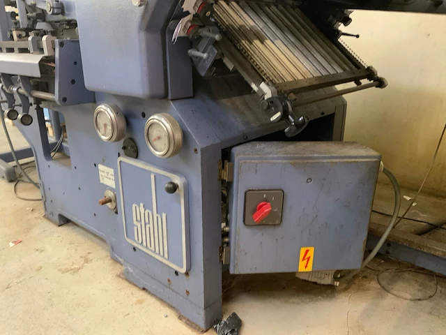 Stahl - k 52-4 ktl - vouwmachine - afbeelding 6 van  8