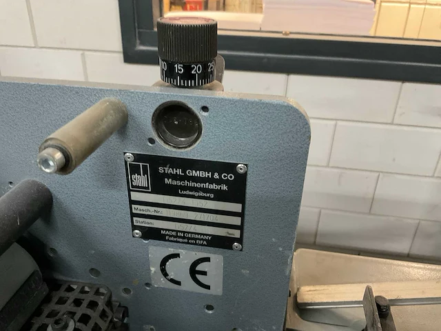 Stahl - ti 52/53kb mn - tassen vouwmachine - afbeelding 8 van  30
