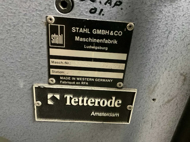 Stahl - ti 52/53kb mn - tassen vouwmachine - afbeelding 15 van  30