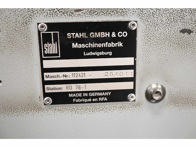 Stahl -td 78 / 6 - 4 / 2 td 66/4 - vouwmachine - afbeelding 11 van  19