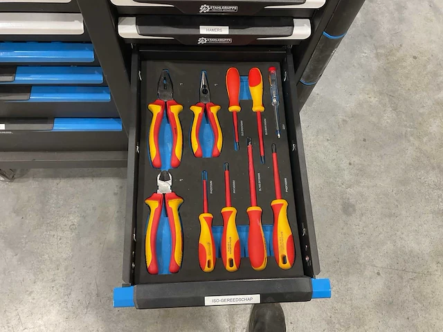 Stahl gruppe gereedschapswagen - afbeelding 9 van  20