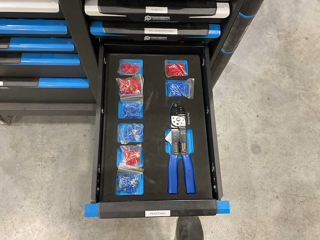 Stahl gruppe gereedschapswagen - afbeelding 10 van  20