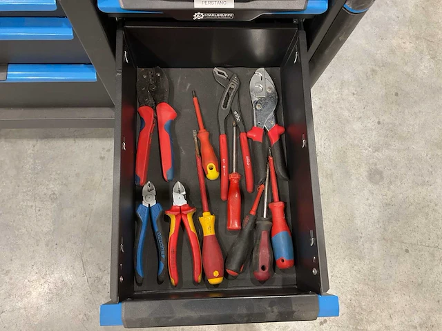 Stahl gruppe gereedschapswagen - afbeelding 11 van  20