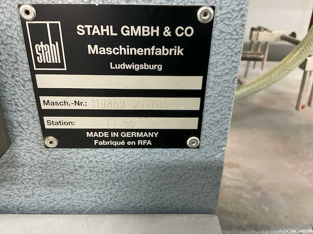 Stahl ti 52/53kb mn tassen vouwmachine - afbeelding 22 van  23