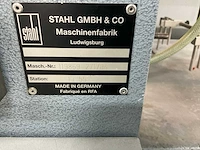 Stahl ti 52/53kb mn tassen vouwmachine - afbeelding 22 van  23