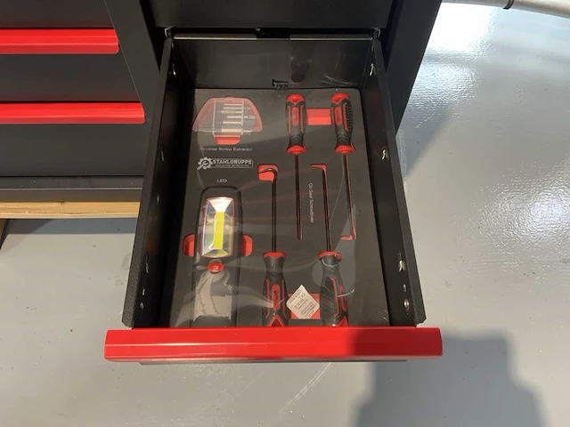 Stahlgruppe - 2025 - sg11 + achterwand - gereedschapswagen - afbeelding 5 van  17