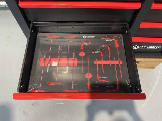 Stahlgruppe - 2025 - sg11 + achterwand - gereedschapswagen - afbeelding 3 van  17
