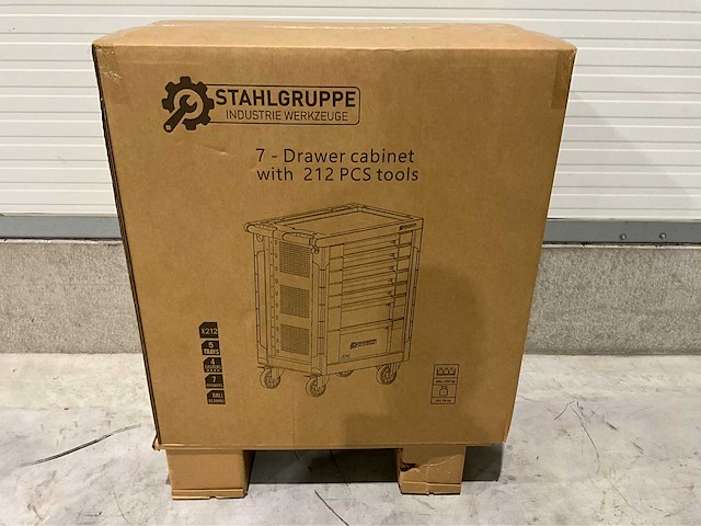 Stahlgruppe - 2025 - sg7 212stuks - gereedschapswagen - afbeelding 16 van  16