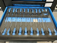 Stahlgruppe - 212 stuks - gereedschapswagen - afbeelding 2 van  15