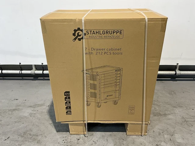 Stahlgruppe - 212 stuks - gereedschapswagen - afbeelding 7 van  15