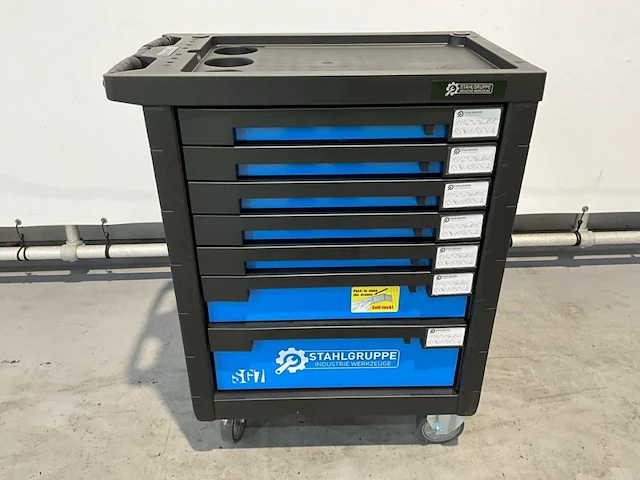 Stahlgruppe - 212 stuks - gereedschapswagen - afbeelding 8 van  15